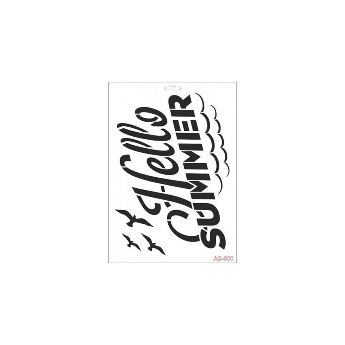 AS600 - Трафарет А4