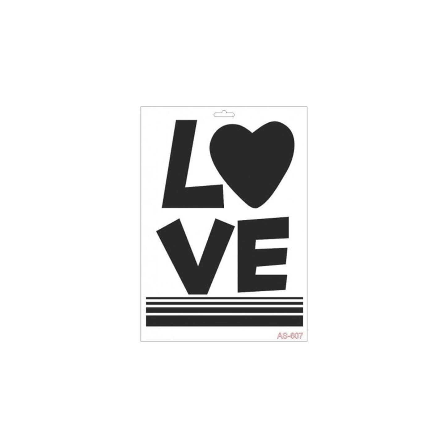 AS607 - استنسل A4