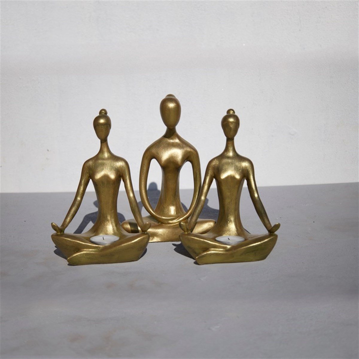 مجموعة حامل الشموع هالة