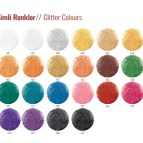 Dimensional Glitter Bead Paint 456 Green 50 Ml