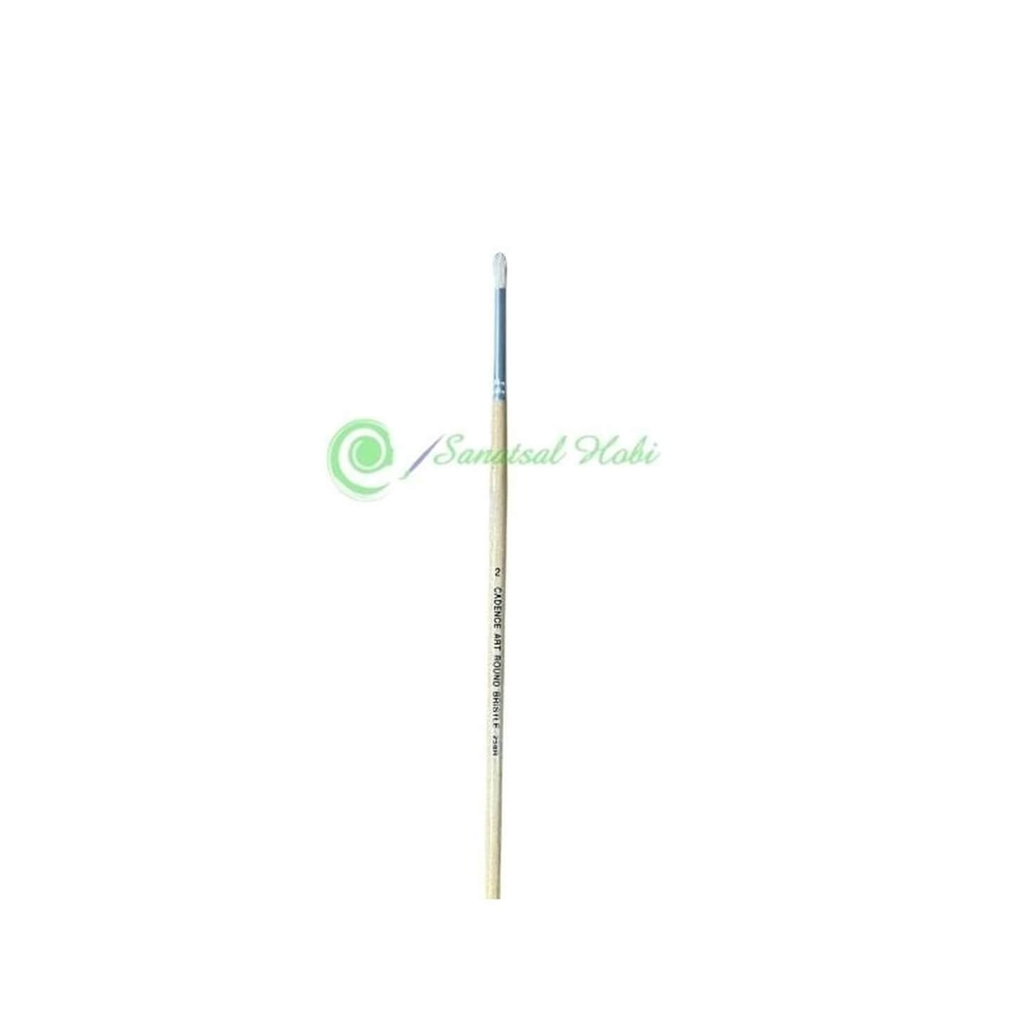 CA258R Круглая кисть для масляной краски-2