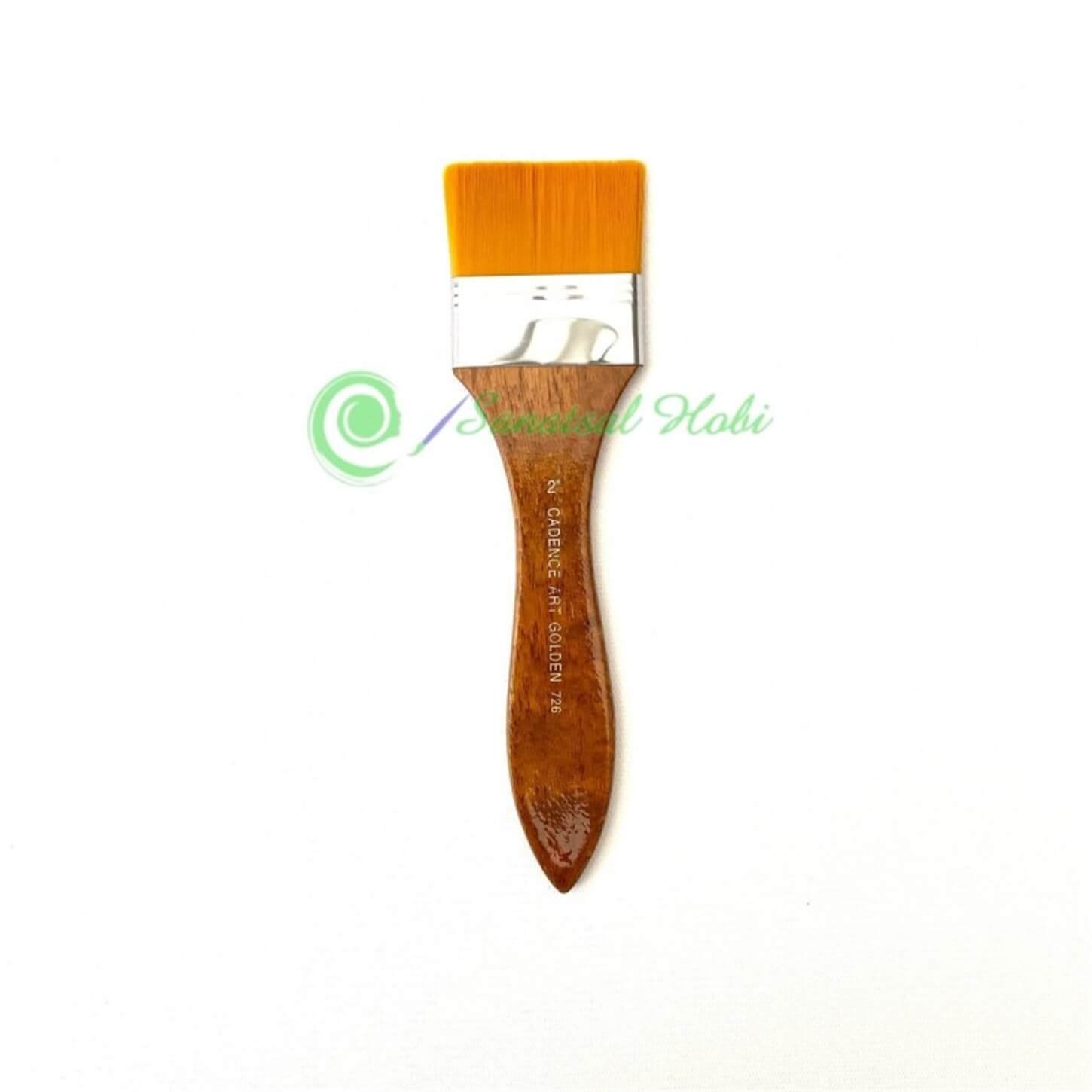 CA726 فرشاة أرضية صناعية ذهبية 5 سم-2