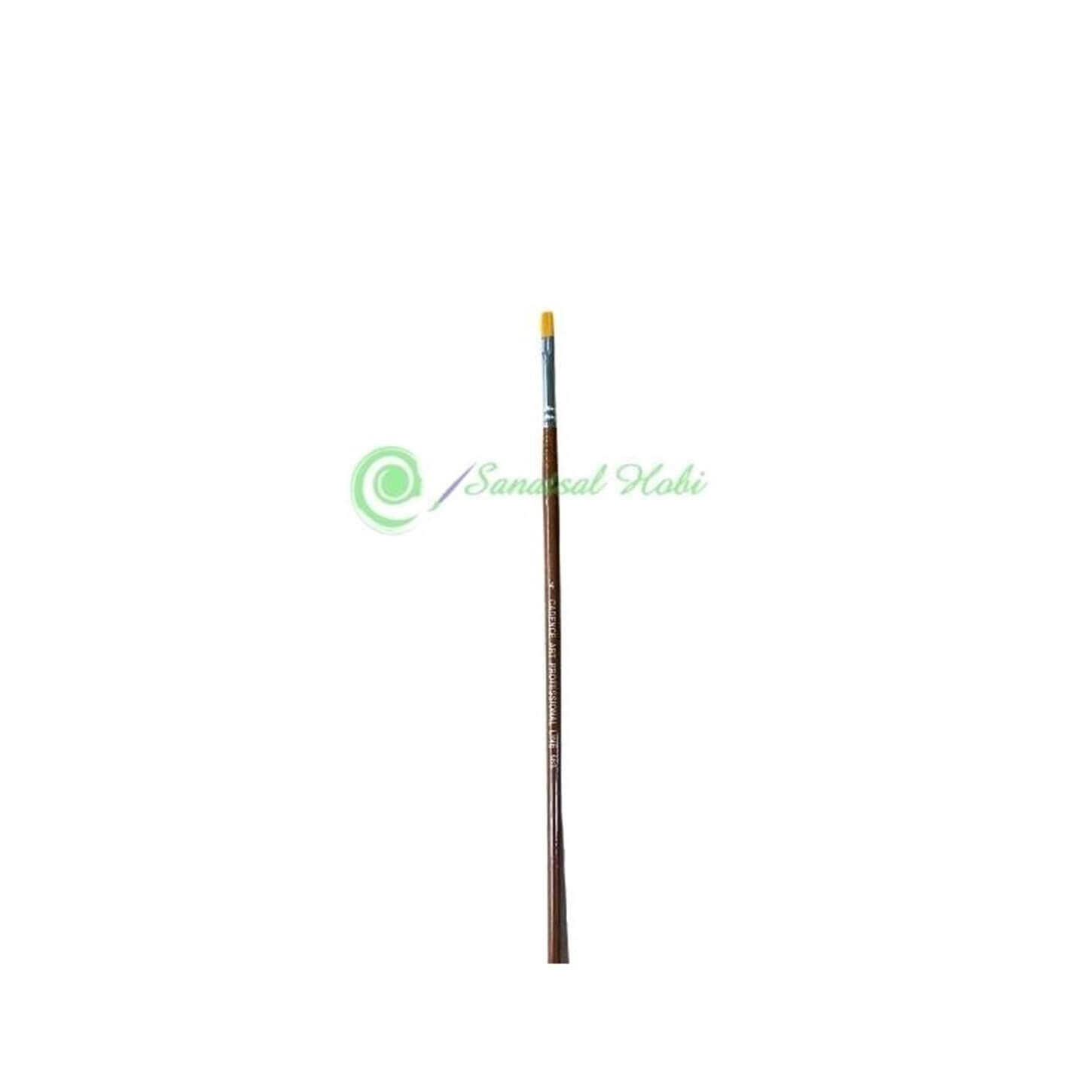 CA983 Кисть для шелковой масляной краски с плоским кончиком-4