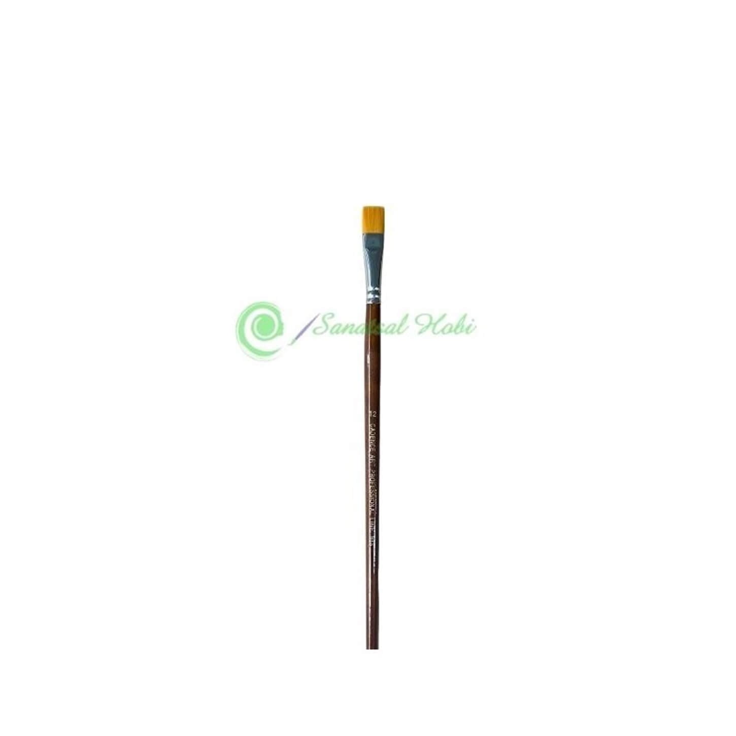 CA983 Кисть для шелковой масляной краски с плоским кончиком-12