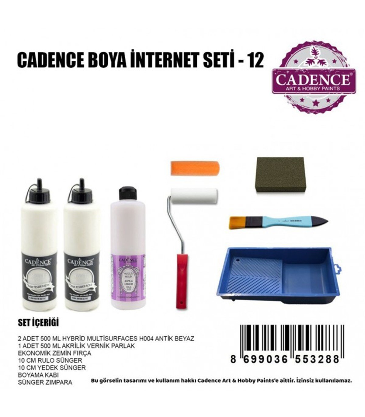 مجموعة طلاء الإيقاع 12