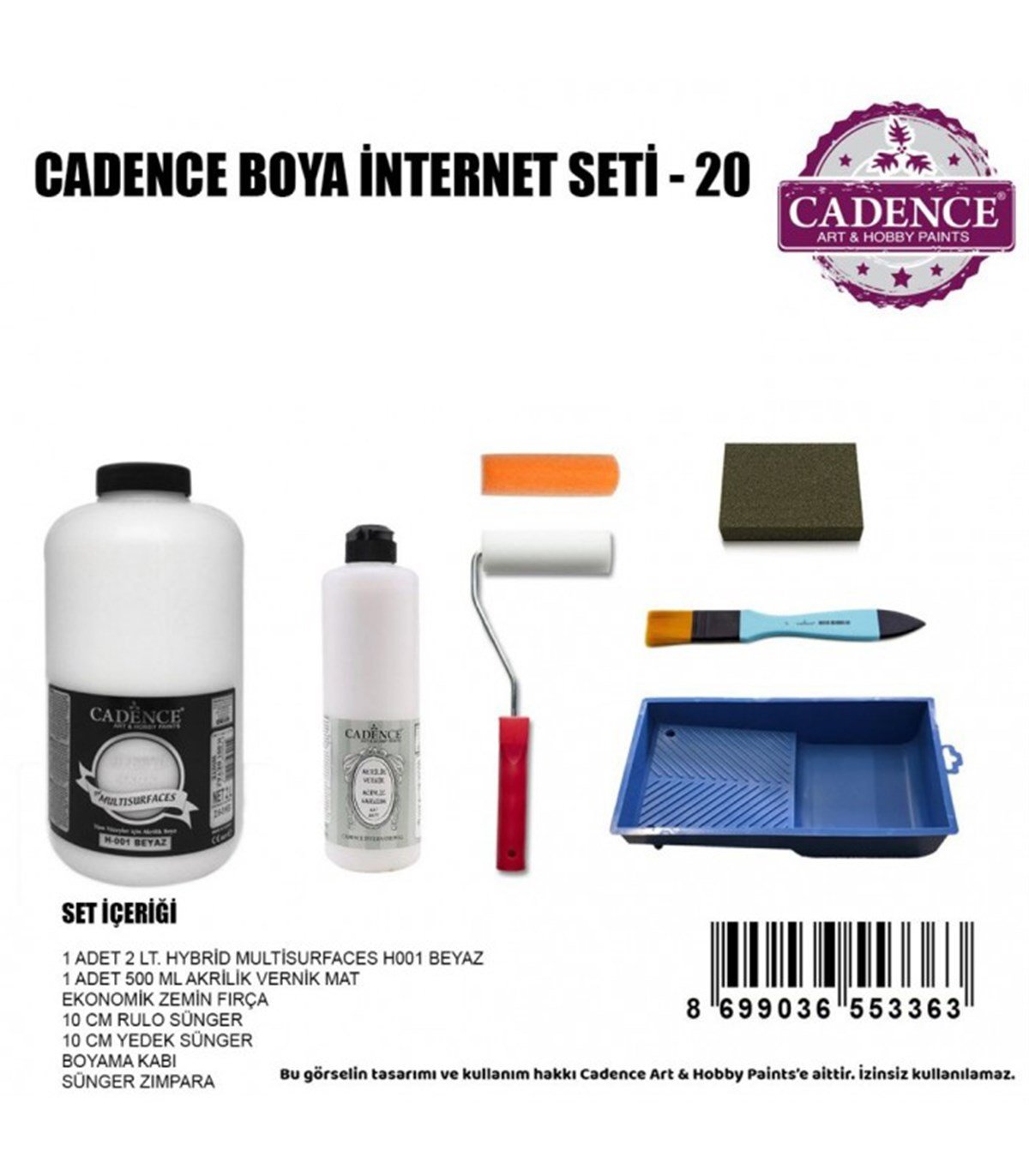 Набор красок Cadence 20