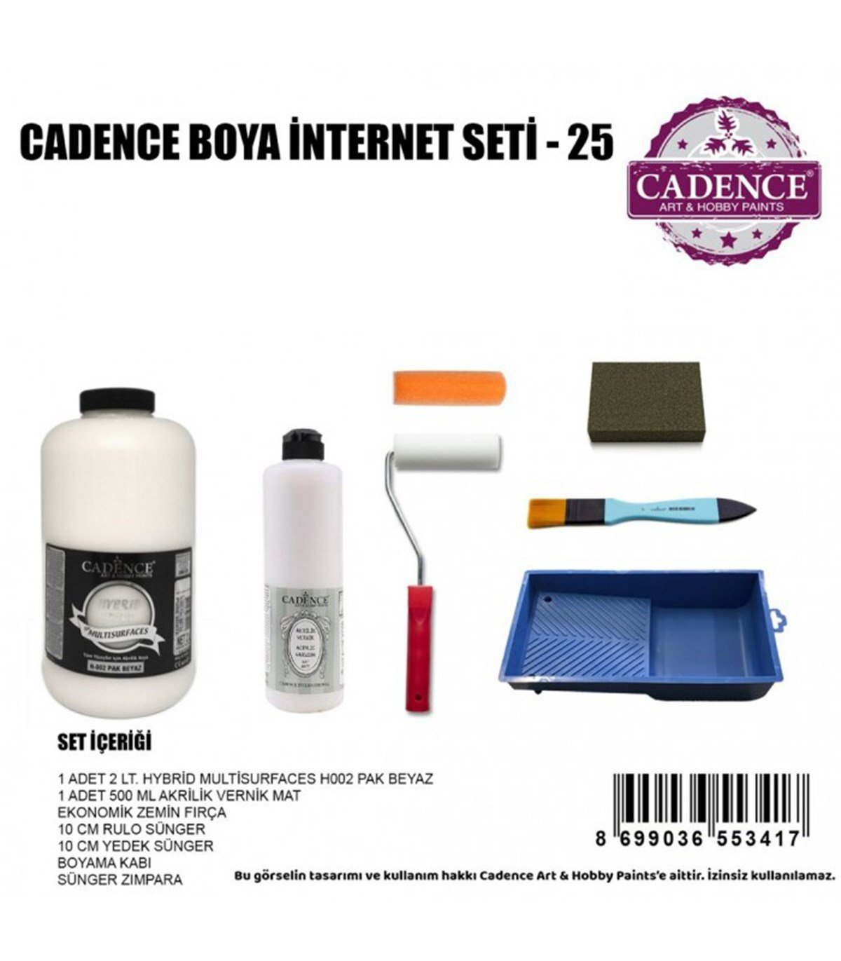 مجموعة طلاء الإيقاع 25