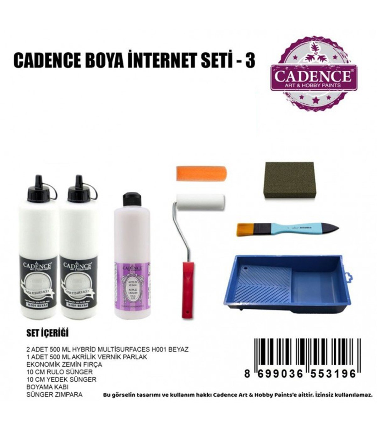 Набор красок Cadence 3