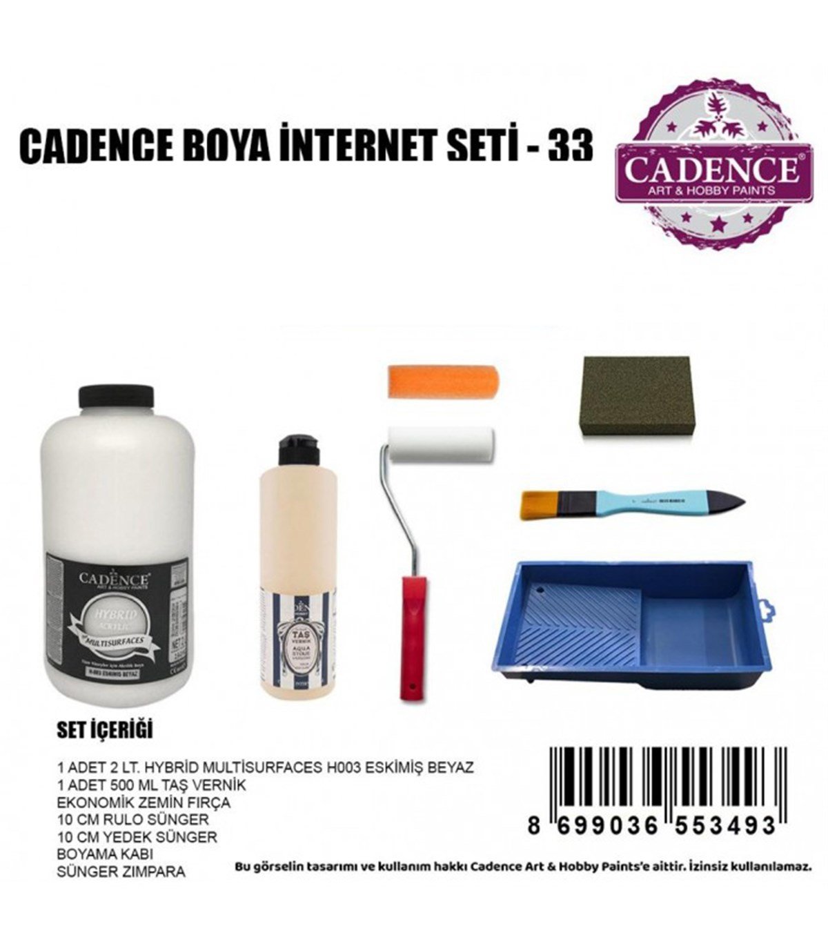 مجموعة طلاء الإيقاع 33