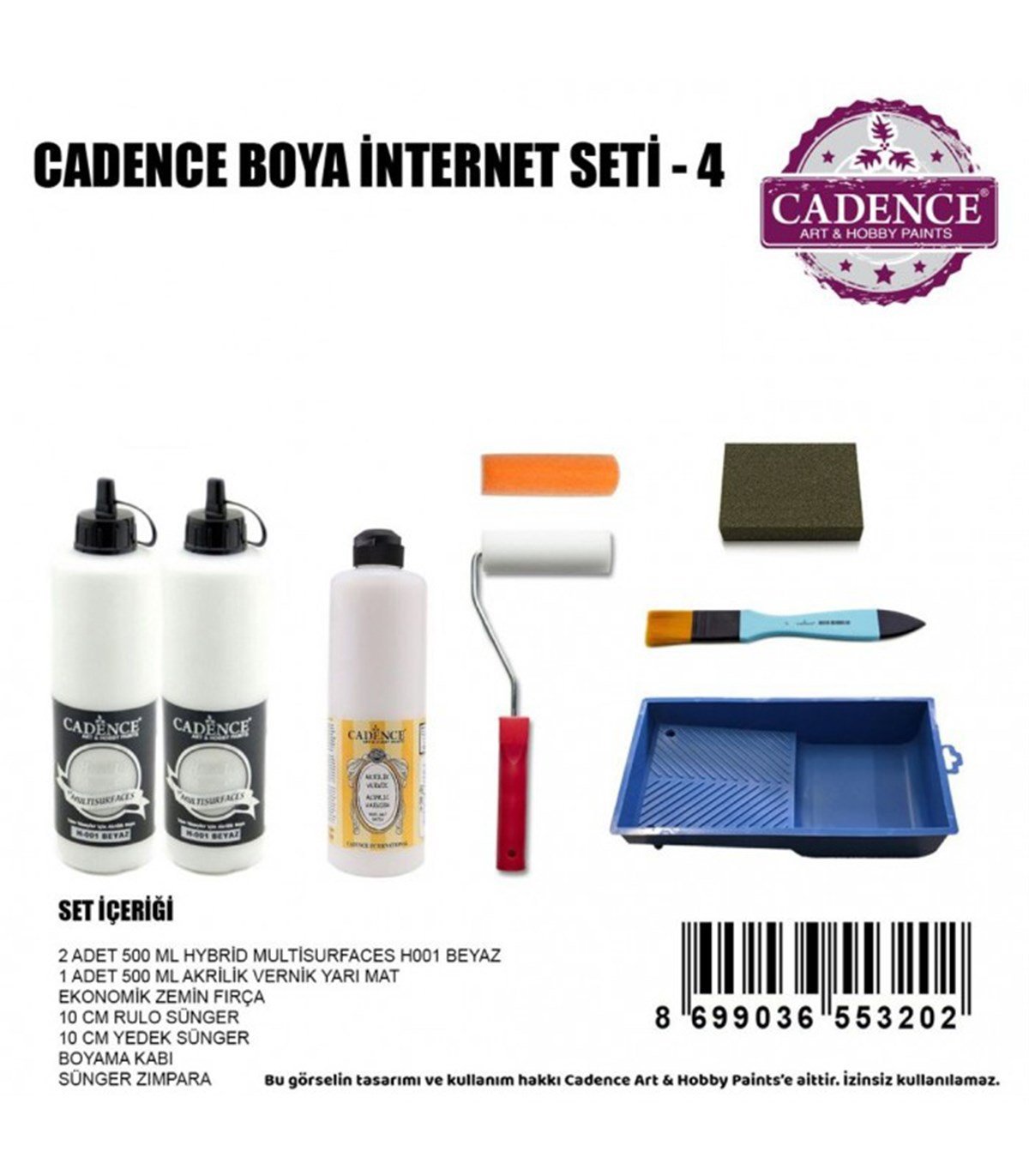 مجموعة طلاء الإيقاع 4