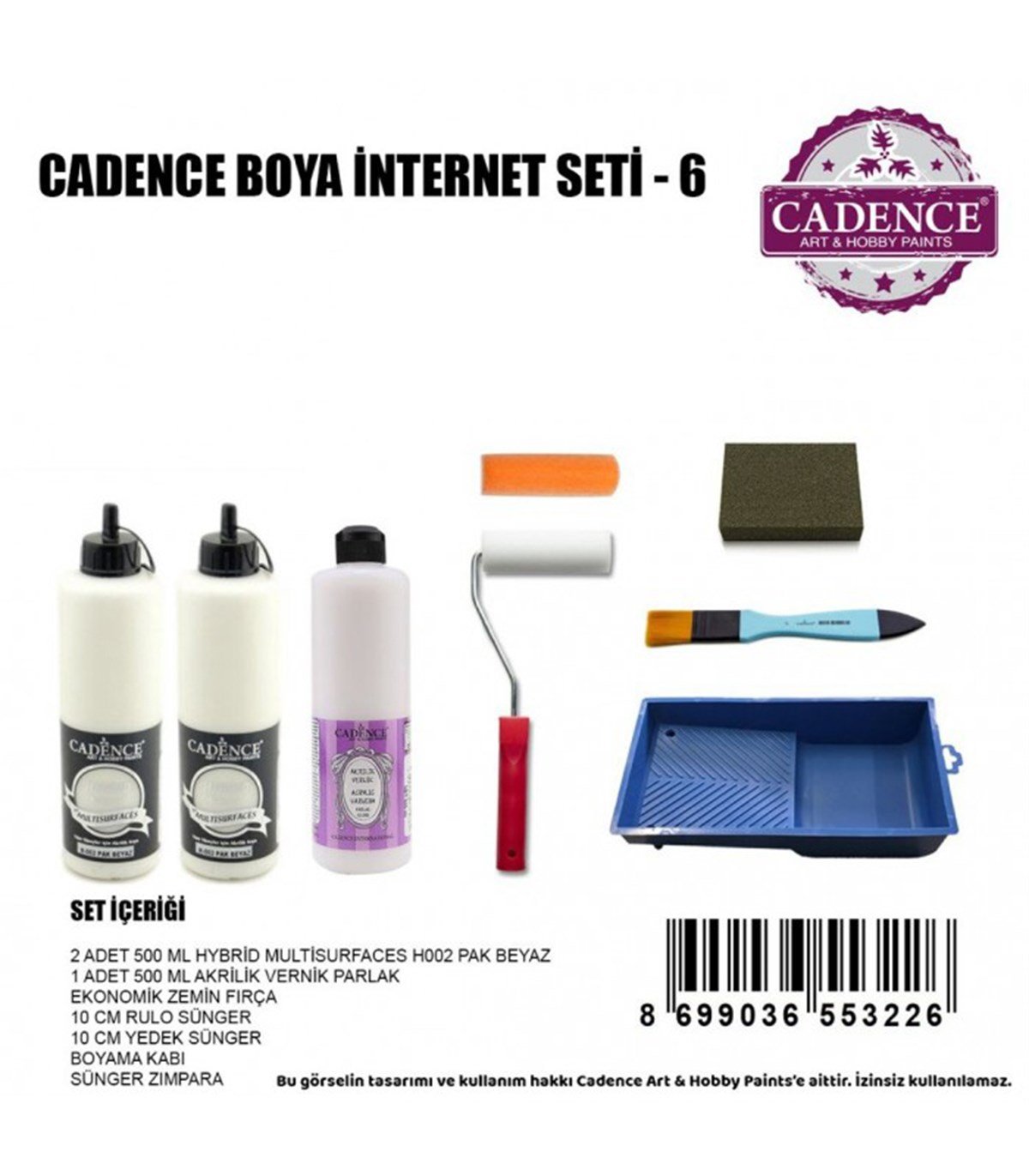 مجموعة طلاء الإيقاع 6