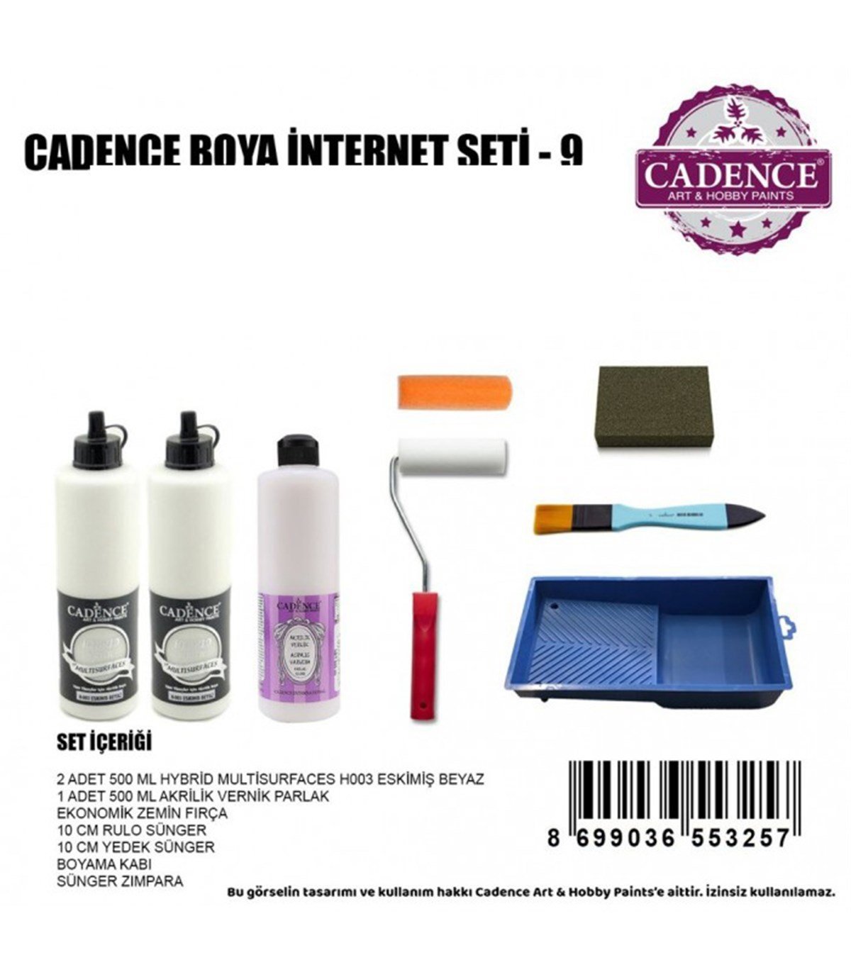 Набор красок Cadence 9