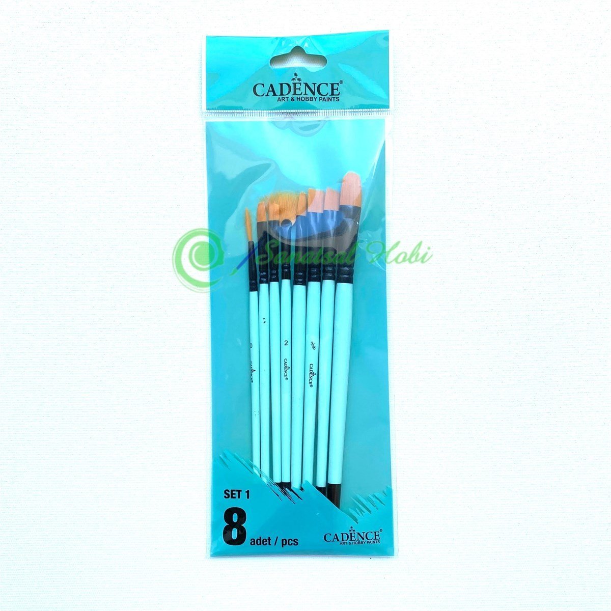 مجموعة فرش الإيقاع المختلطة مكونة من 8 قطع