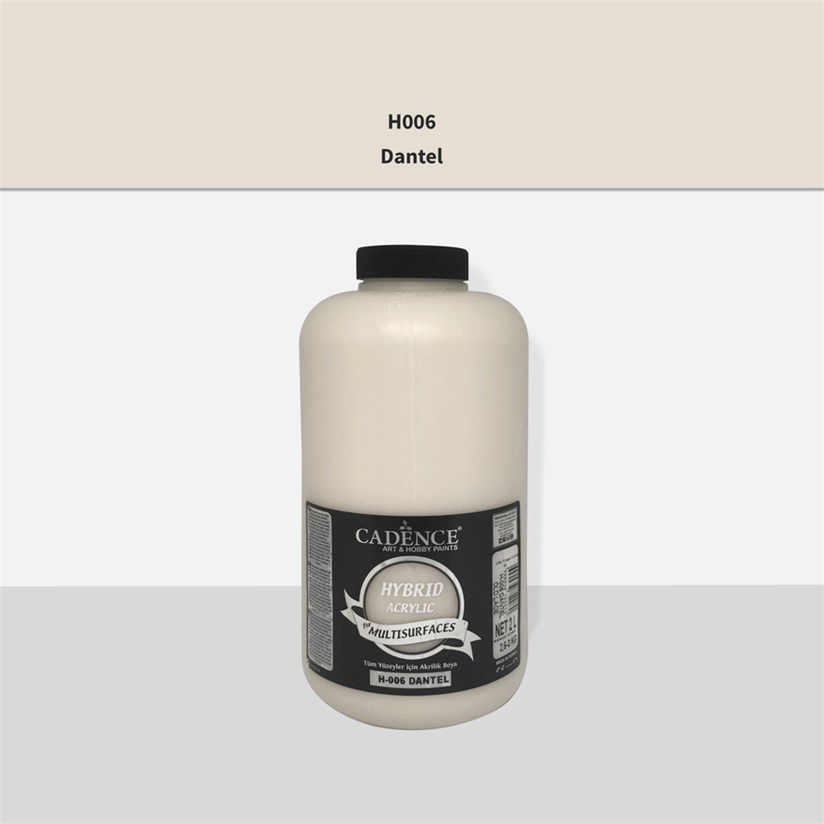 Cadence H006 Многослойная акриловая краска Lace 2LT (3 кг)