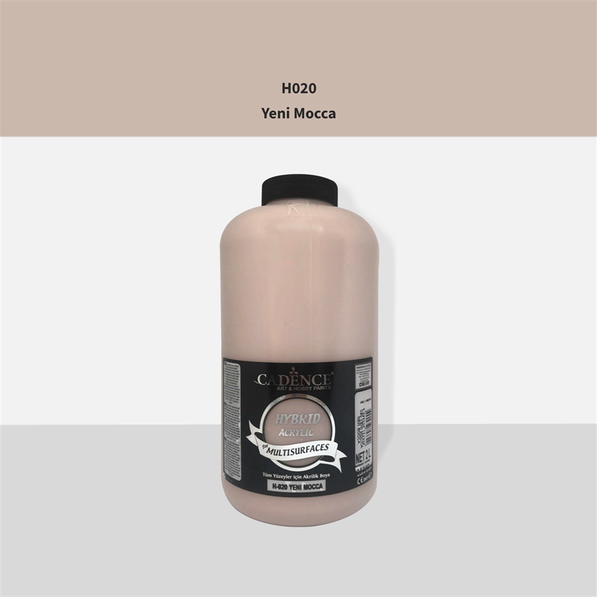 Cadence H020 Новая акриловая краска Mocca Multisurface 2LT (3 кг)