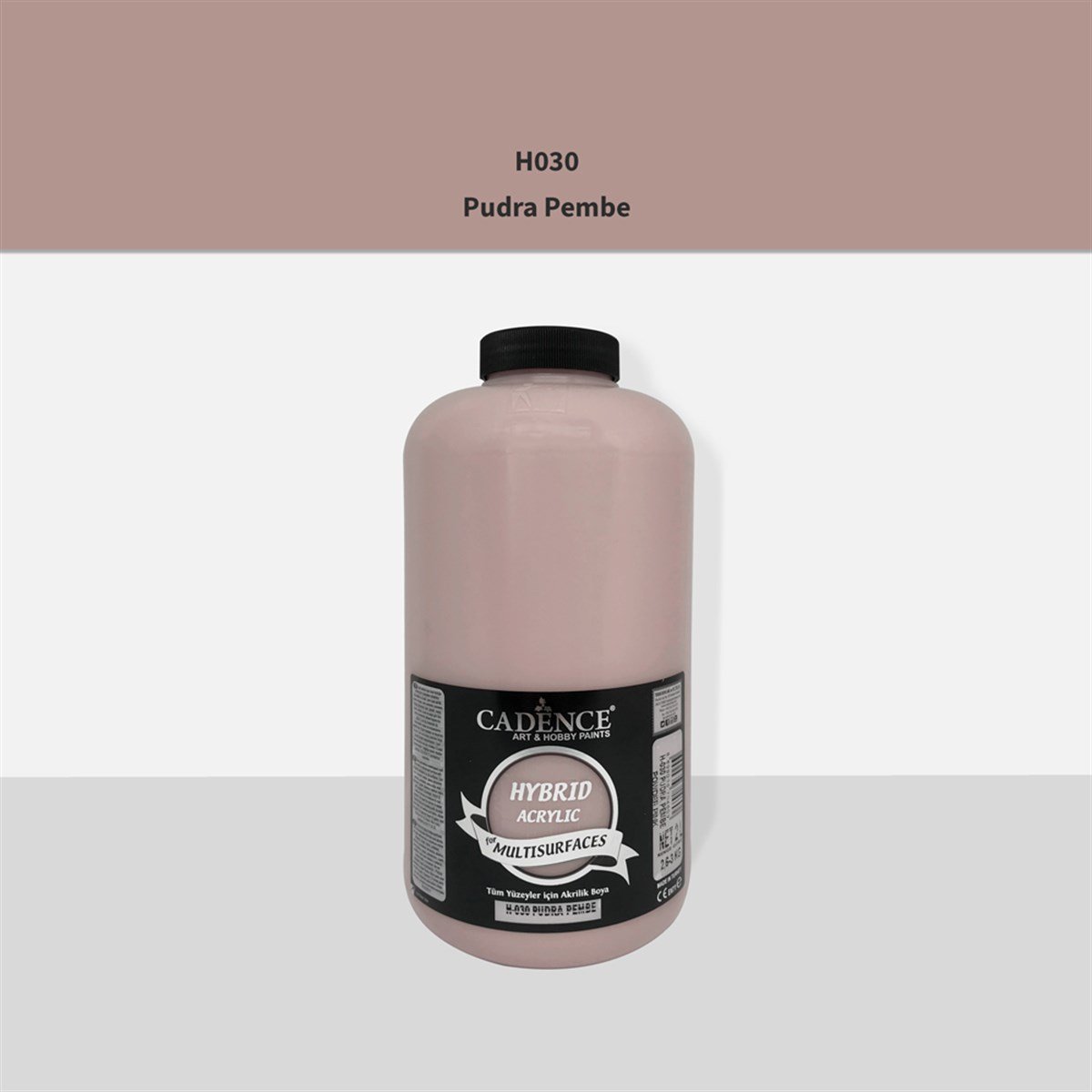 طلاء أكريليك كادينس H030 وردي مسحوق متعدد الأسطح 2 لتر (3 كجم)