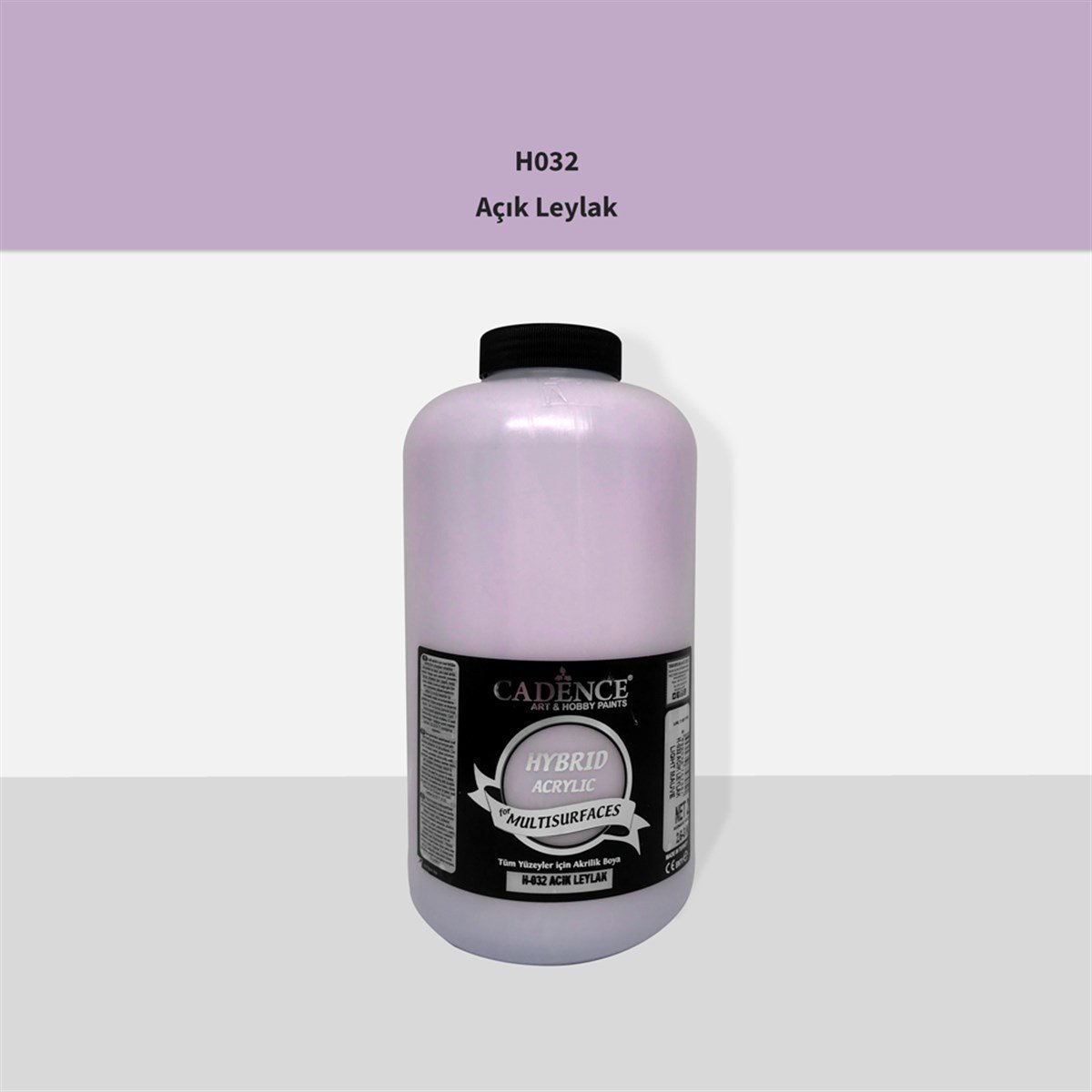 Cadence H032 Светло-сиреневая многослойная акриловая краска 2LT (3 кг)