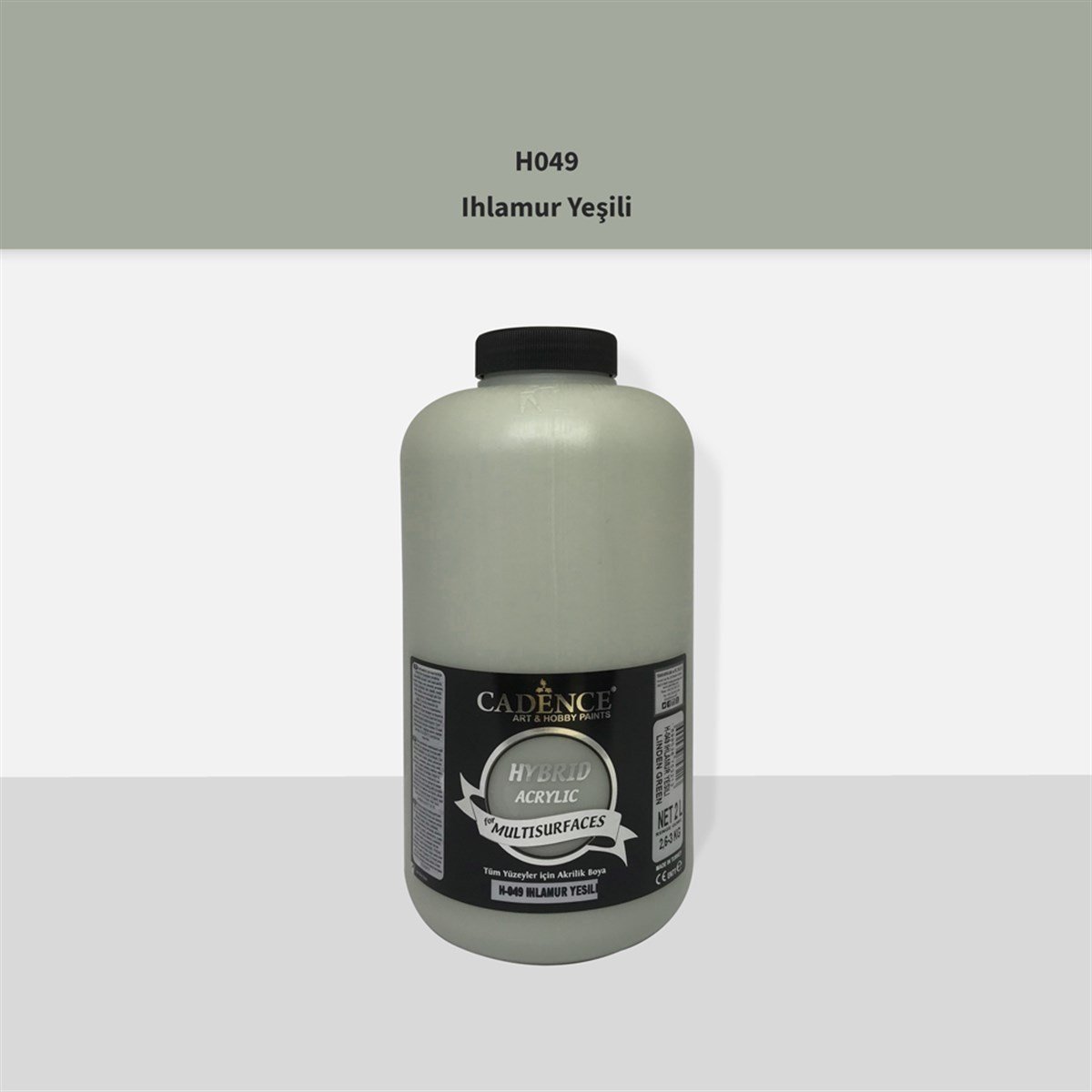 Cadence H049 Универсальная акриловая краска Linden Green 2LT (3 кг)