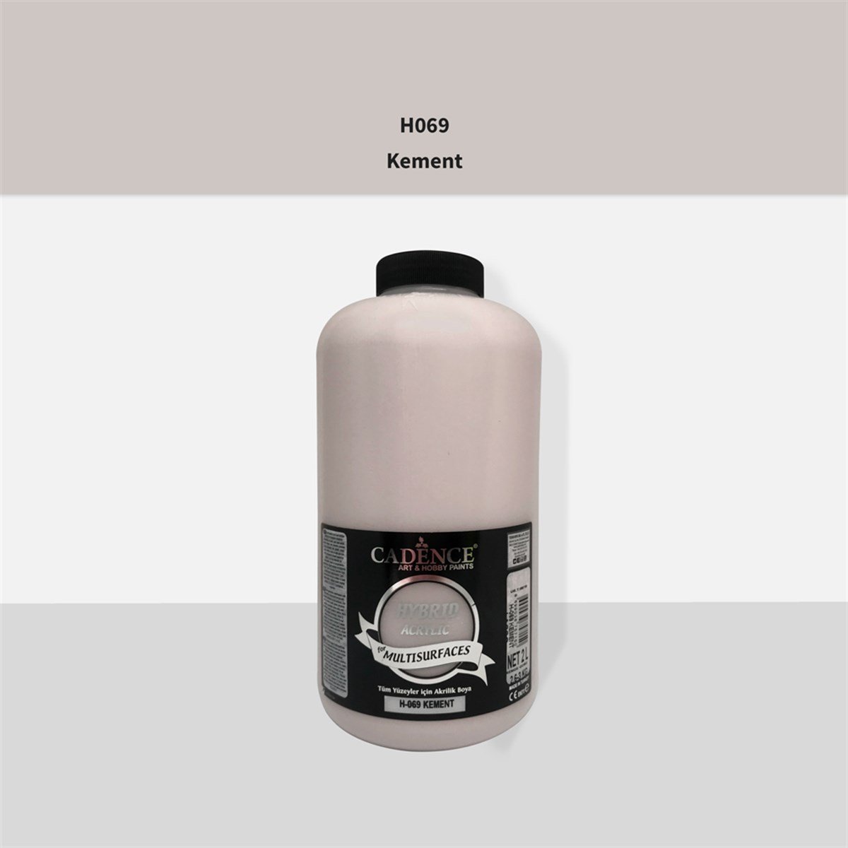 طلاء أكريليك متعدد الأسطح Cadence H069 Lariat 2 لتر (3 كجم)