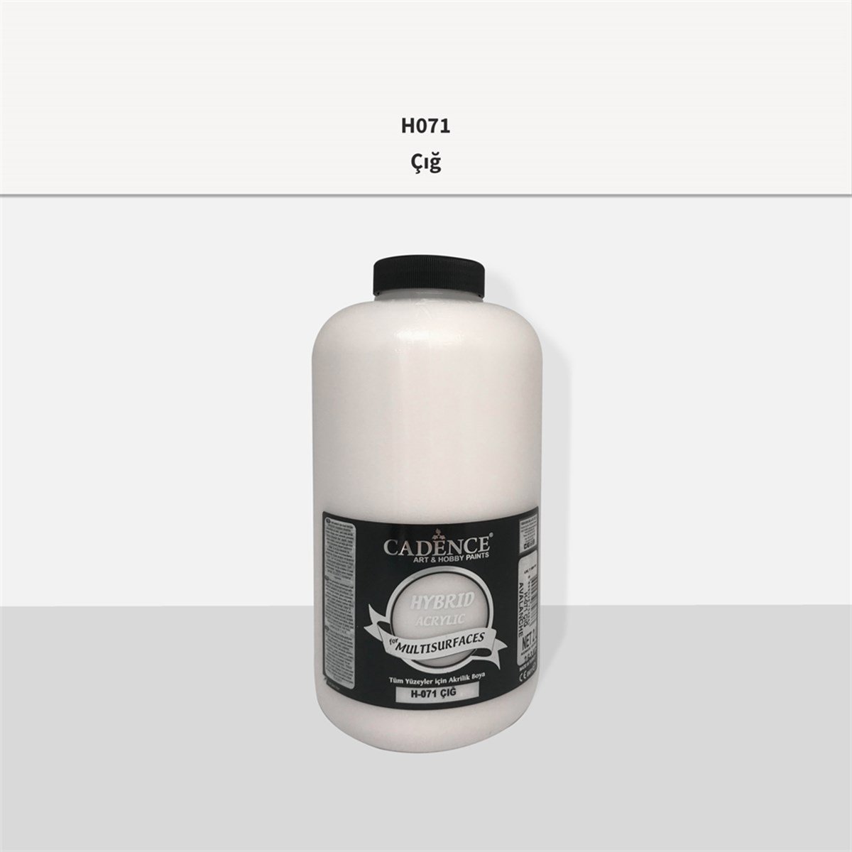 طلاء أكريليك متعدد الأسطح Cadence H071 2LT (3 كجم)