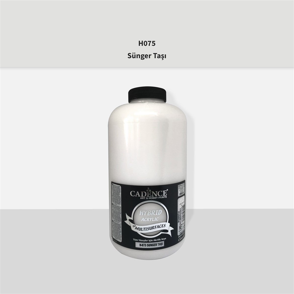 طلاء أكريليك متعدد الأسطح من Cadence H075 Pumice Stone سعة 2 لتر (3 كجم)