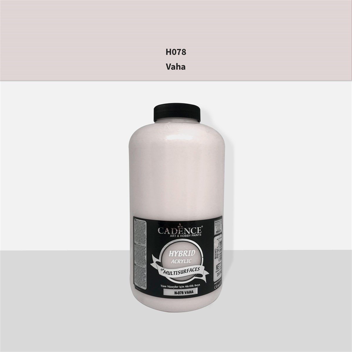 طلاء أكريليك متعدد الأسطح Cadence H078 Vaha سعة 2 لتر (3 كجم)