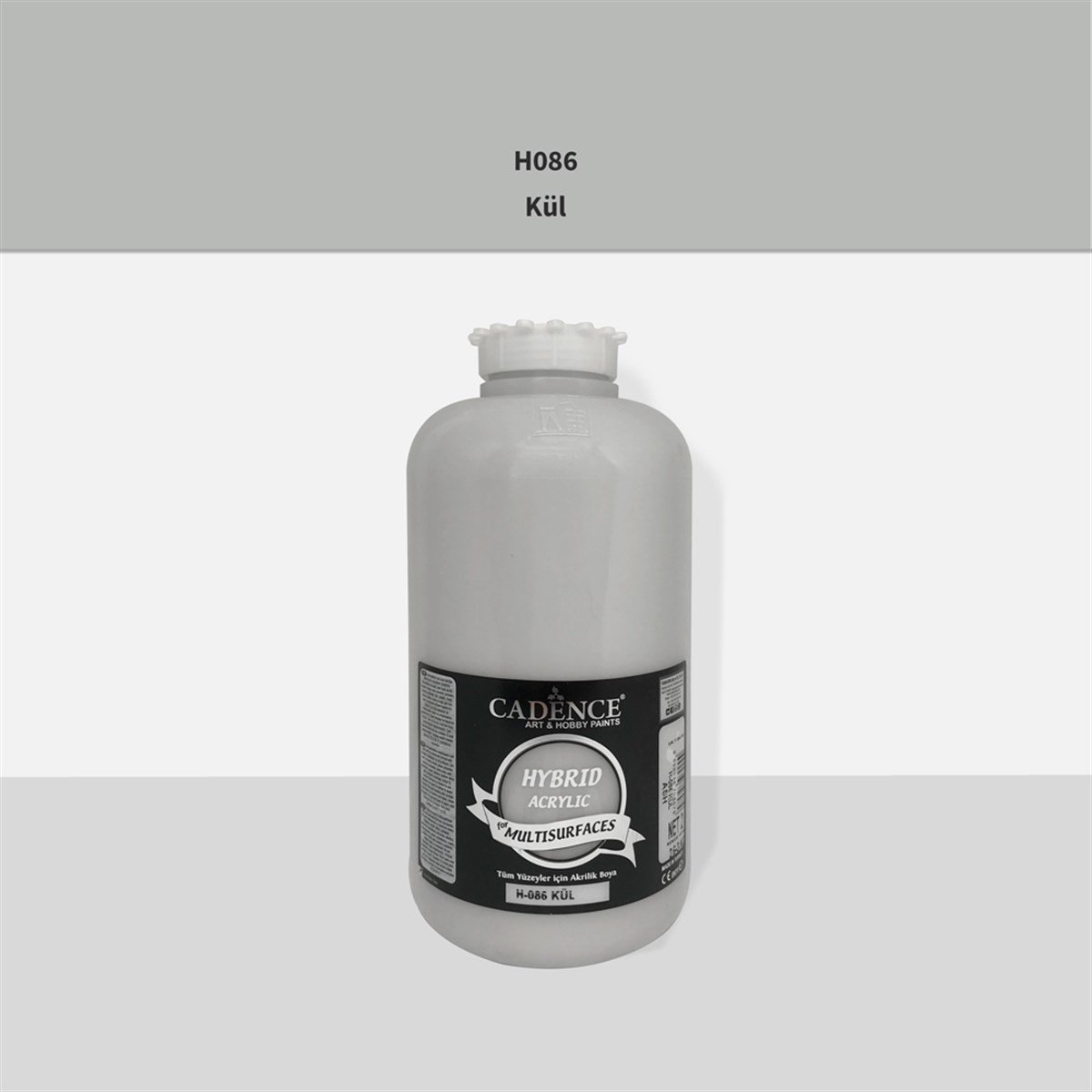 Акриловая краска Cadence H086 Ash Multisurface 2LT (3 кг)