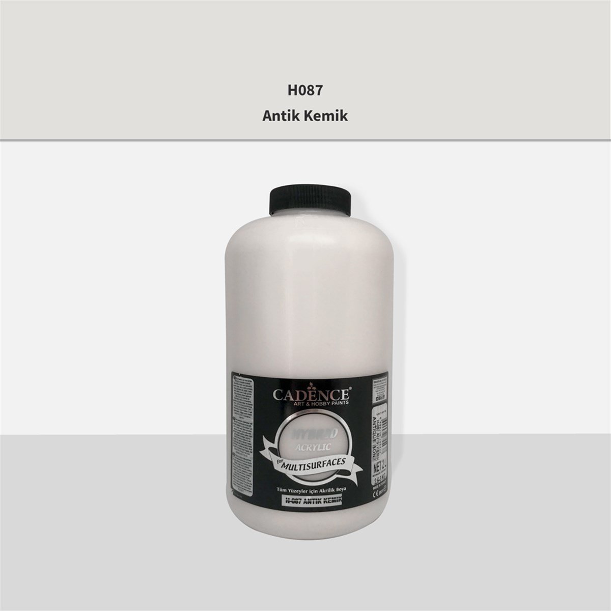 طلاء أكريليك متعدد الأسطح من Cadence H087 Ancient Bone سعة 2 لتر (3 كجم)