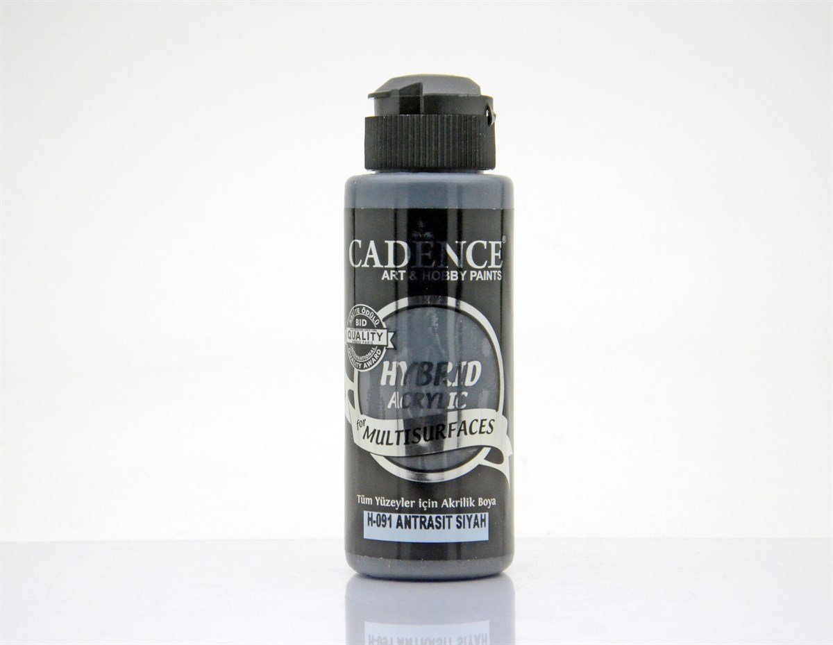 Cadence H 091 Краска для различных поверхностей антрацитово-черного цвета, 120 мл