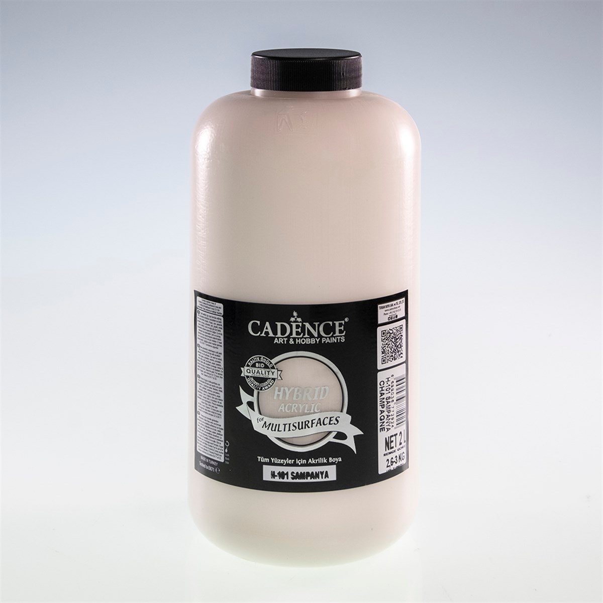 طلاء أكريليك متعدد الأسطح Cadence H101 Champagne 2LT (3 كجم)