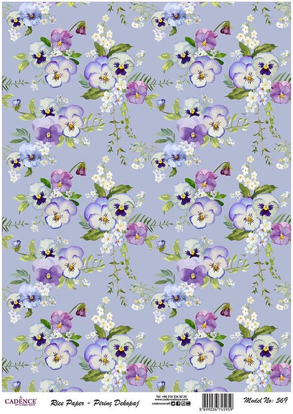 إيقاع ورق الأرز موديل 579 30x42