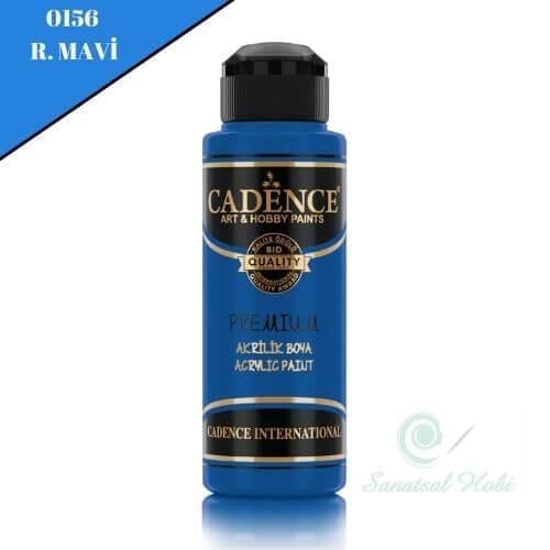 Акриловая краска Cadence Premium 0156 Королевский синий 120 мл