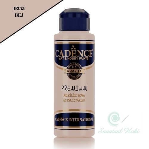 طلاء كادينس أكريليك فاخر 0355 بيج 120 مل