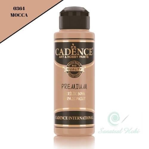 Акриловая краска Cadence Premium 0364 Mocca 120 мл
