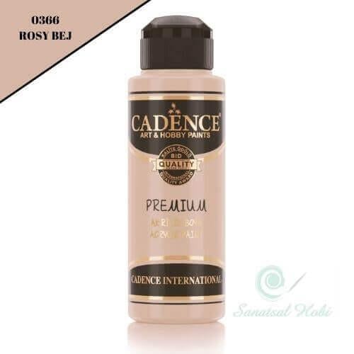 طلاء أكريليك كادينس الفاخر 0366 روزي بيج 120 مل