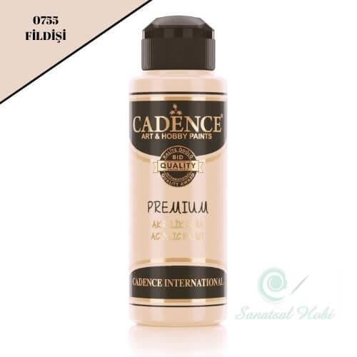 Акриловая краска Cadence Premium 0650 Слоновая кость 120 мл