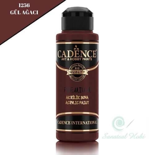 طلاء أكريليك كادينس الفاخر 1256 روزوود 120 مل