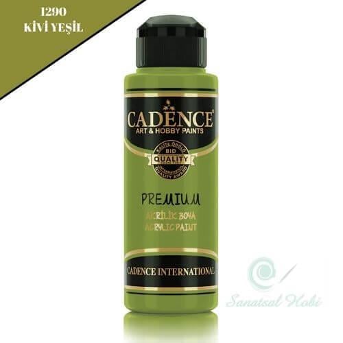 Краска акриловая Cadence Premium 1290 Киви 120 мл