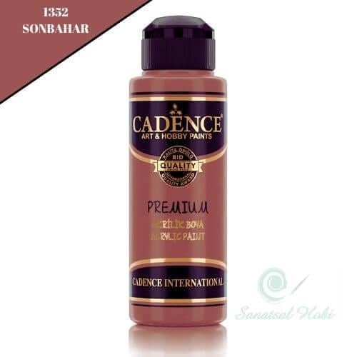 Краска акриловая Cadence Premium 1352 Осень 120 мл