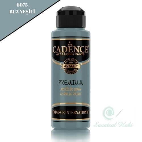 Акриловая краска Cadence Premium 6075 Ice Green 120 мл