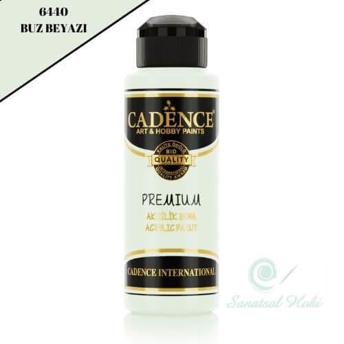 Акриловая краска Cadence Premium 6440 Ice White 120 мл