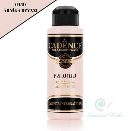 طلاء أكريليك كادينس بريميوم 6450 أرنيكا أبيض 120 مل