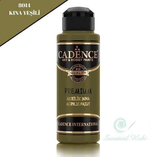 طلاء كادينس أكريليك فاخر 8014 حناء أخضر 120 مل