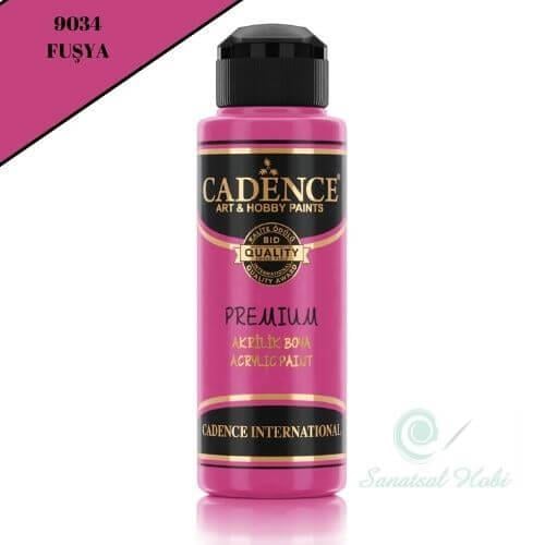 طلاء كادينس أكريليك فاخر 9034 فوشيا 120 مل