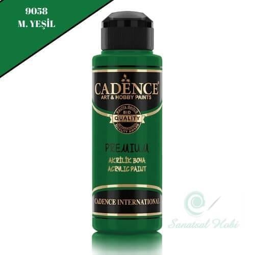 طلاء كادينس أكريليك فاخر 9058 م. أخضر 120 مل