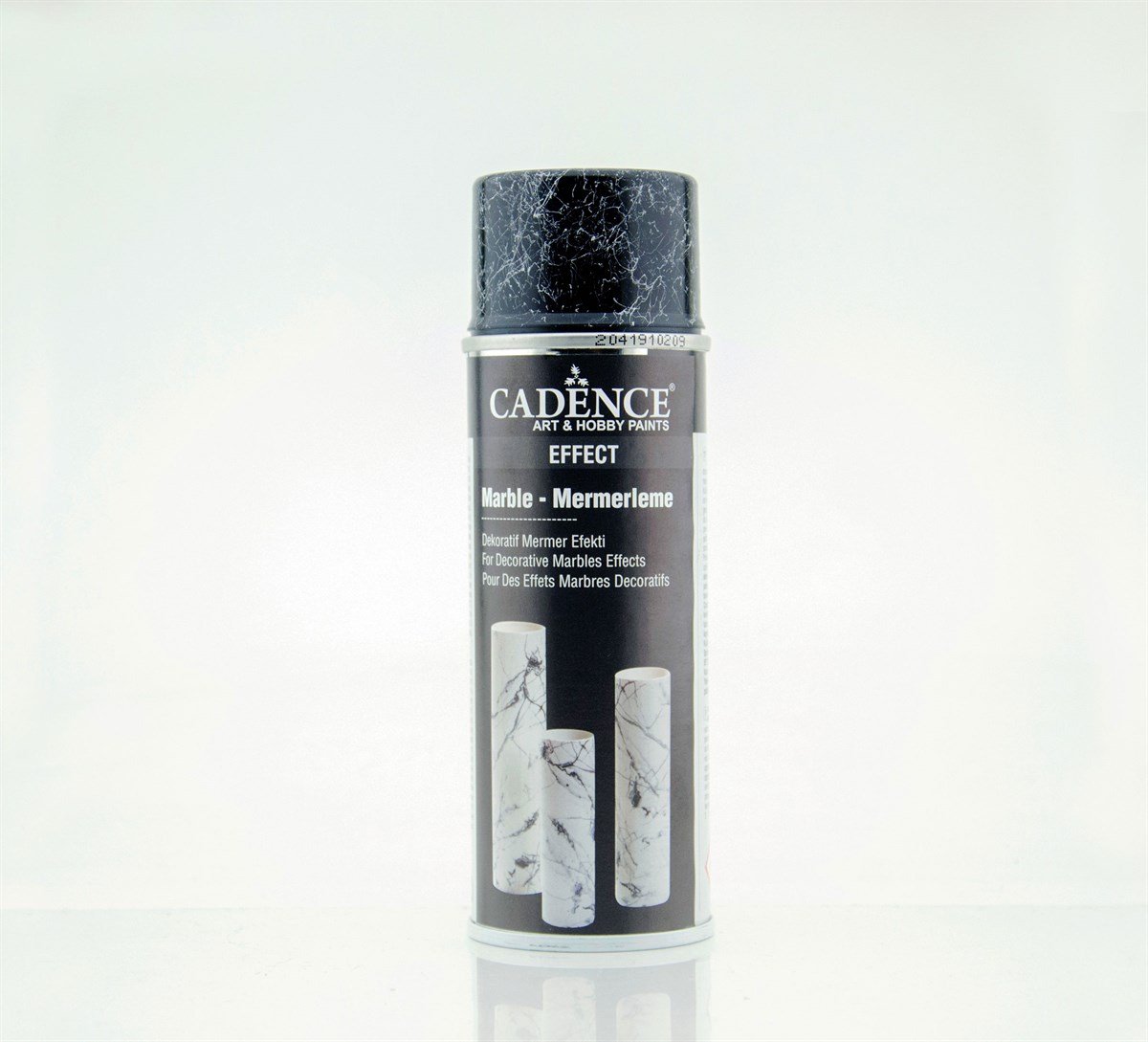 Cadence Spray Marble Effect — Серебристый