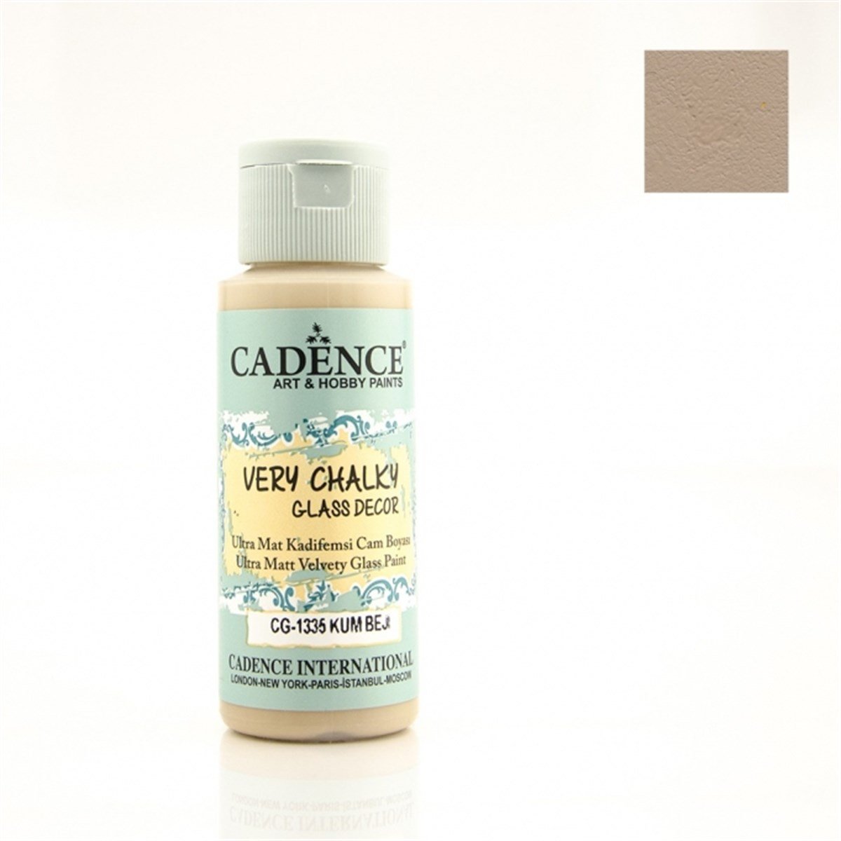 CG1335 Sand Beige Very Chalky Glass Paint