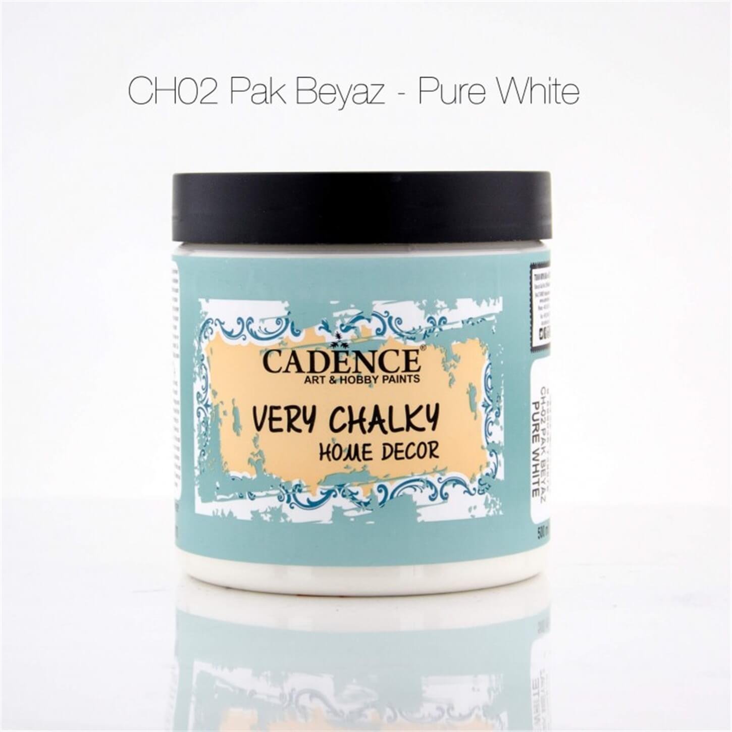 CH02 Pak Белая очень меловая краска для мебели, 500 мл