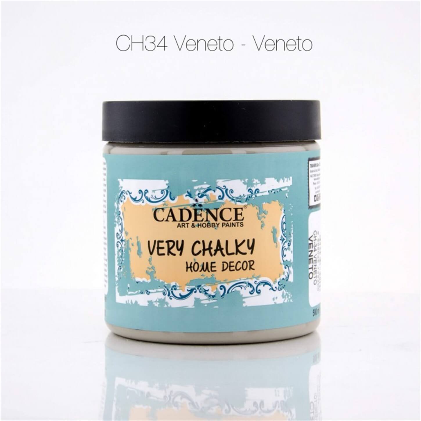 CH34 Очень меловая краска для мебели Veneto, 500 мл