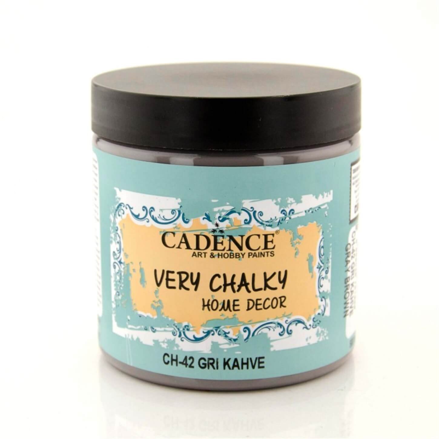 CH42 Серо-коричневая очень меловая краска для мебели, 500 мл